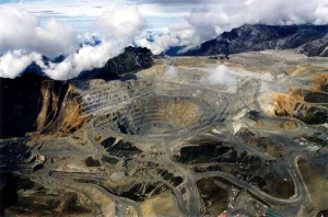 Freeport Mine in Papua  Source Getty Images