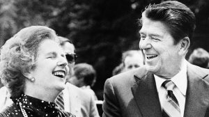 Margaret Thatcher and Ronald Reagan Source Getty Images