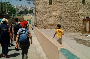 Segregated Shuhada Street, Hebron, Occupied West Bank