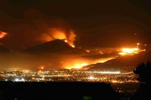 San Bernadino Fires Getty