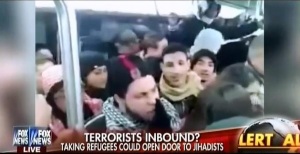 Fear mongering and demonization of Syrian refugees in the media. Source Fox News.