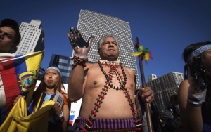 indigenous-leaders-from-ecuador-protest-chevrons-deliberate-pollution-of-the-rainforest-photo-from-new-york-times