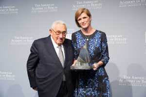 Annette Hornischer / American Academy in Berlin / Kissinger Prize / 2016 06 08